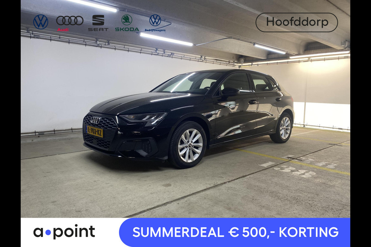 Audi A3 Sportback 30 TFSI Pro Line 110 pk S-tronic | Navigatie via App | Parkeersensoren achter | Autom. airco | LED koplampen | Apple Carplay/Android Auto | Audi A3 Sportback 30 TFSI Pro Line 110 pk S-tronic | Navigatie via App | Parkeersensoren achter | Autom. airco | LED koplampen | Apple Carplay/Android Auto |