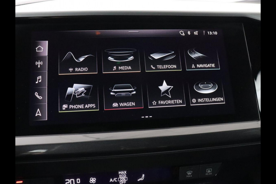 Audi Q4 e-tron 40 Launch edition S Competition 77 kWh | Stoelverwarming | Warmtepomp | Matrix LED | Carplay | Adaptive cruise | Navigatie | Virtual Cockpit | Half leder | Sportstoelen