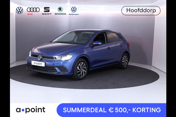 Volkswagen Polo 1.0 TSI Life 95 pk | Navigatie | Parkeersensoren | Achteruitrijcamera | Adaptieve cruise control | Stoelverwarming |