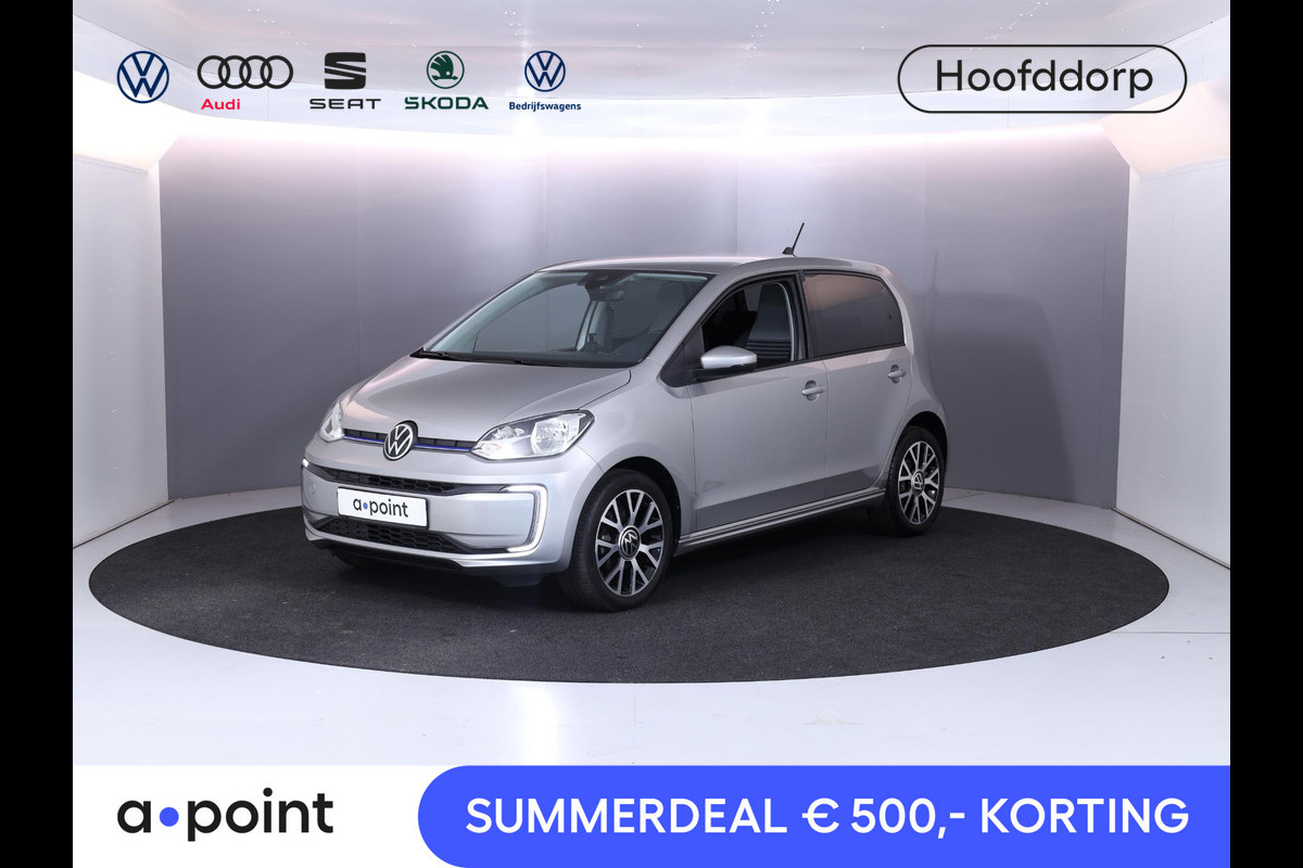 Volkswagen e-Up! e-up! Style 83 pk | Navigatie via App | Autom. airco | Cruise control | Parkeersensoren achter | Achteruitrijcamera | Stoelverwarming | Volkswagen e-Up! e-up! Style 83 pk | Navigatie via App | Autom. airco | Cruise control | Parkeersensoren achter | Achteruitrijcamera | Stoelverwarming |