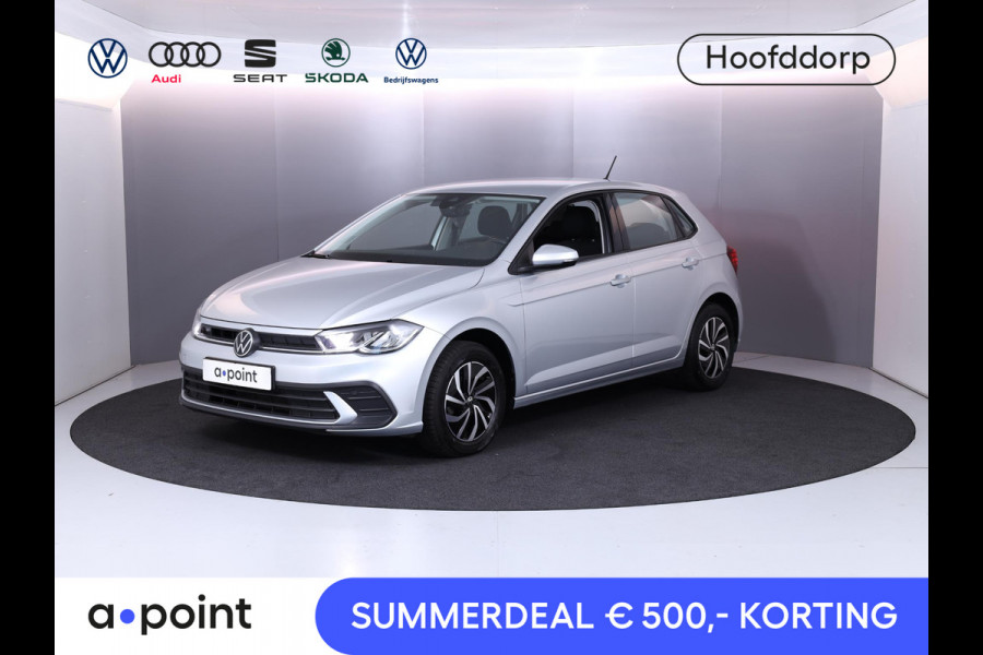 Volkswagen Polo 1.0 TSI Life 95 pk | Verlengde garantie | Navigatie via App | Adaptieve cruise control | LED koplampen | Apple Carplay/Android Auto |