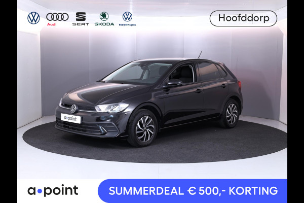 Volkswagen Polo 1.0 TSI Life Edition 95PK DSG (Automaat) | Verlengde garantie | Navigatie via app | Parkeersensoren | Camera |