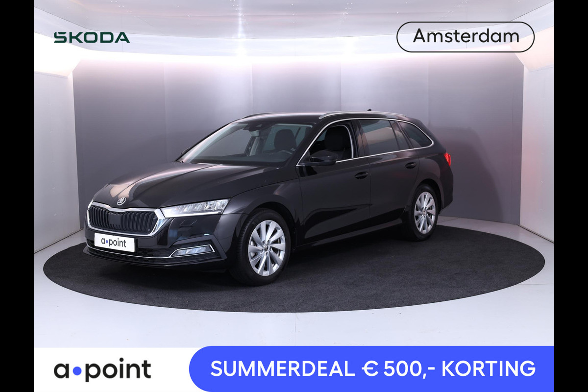 Škoda Octavia Combi 1.0 e-TSI Ambition 110 pk Automaat (DSG) | Navigatie | Parkeersensoren | LED koplampen | Stoelverwarming | Apple Carplay/Android Auto | Škoda Octavia Combi 1.0 e-TSI Ambition 110 pk Automaat (DSG) | Navigatie | Parkeersensoren | LED koplampen | Stoelverwarming | Apple Carplay/Android Auto |
