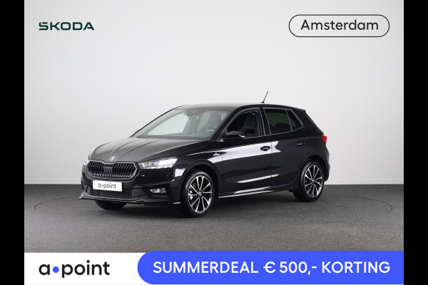Škoda Fabia 1.0 TSI Monte Carlo 115 pk Automaat (DSG) | Verlengde garantie | Navigatie via App | Parkeersensoren | Achteruitrijcamera | Stoelverwarming | Apple Carplay/Android Auto |