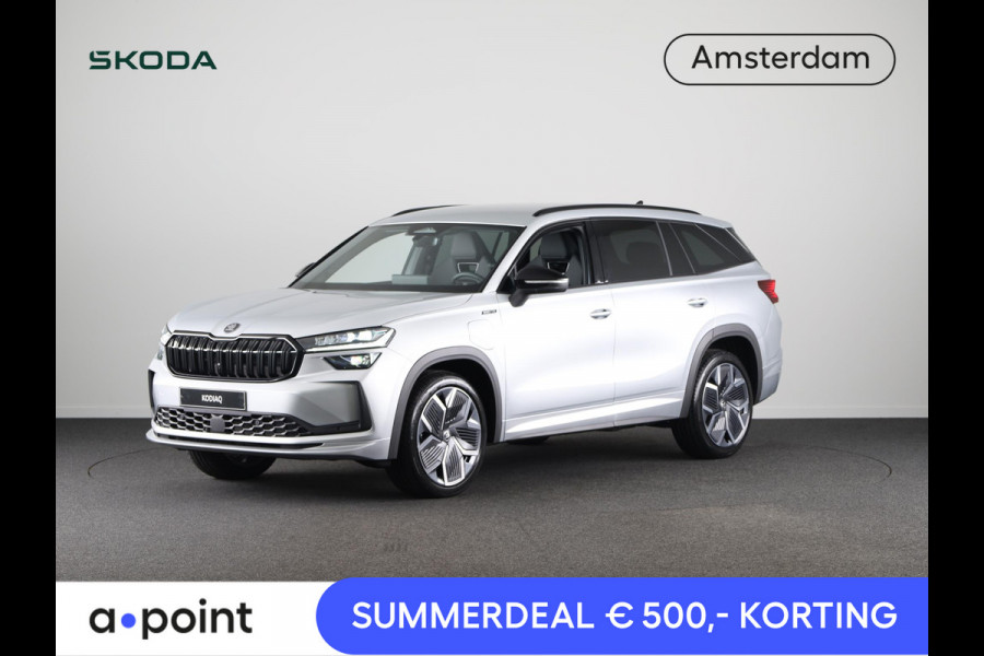 Škoda Kodiaq Sportline Business 1.5 TSI PHEV 204pk | Light & view pakket | Winter pakket | 20 inch lichtmetalen velgen | Parkeercamera