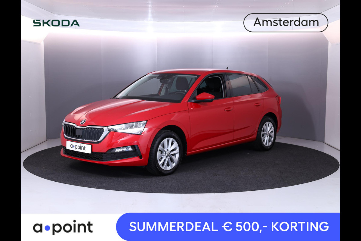 Škoda SCALA 1.0 TSI Ambition 110 PK | Verlengde garantie | Navigatie via App | Parkeersensoren | Privacy glas |