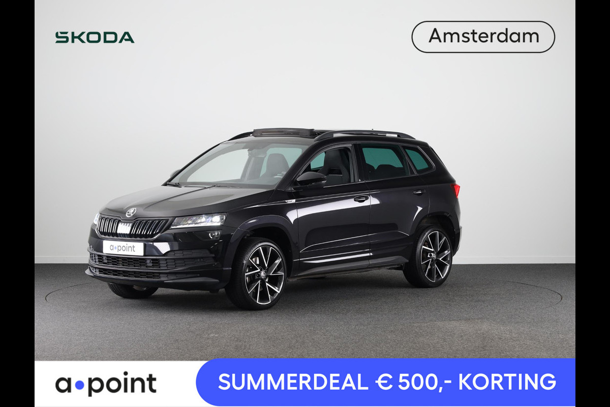 Škoda Karoq 1.5 TSI ACT Sportline Business 150pk DSG | Panoramadak | 19 inch Lichtmetalen velgen | Navigatie | Virtual Cockpit