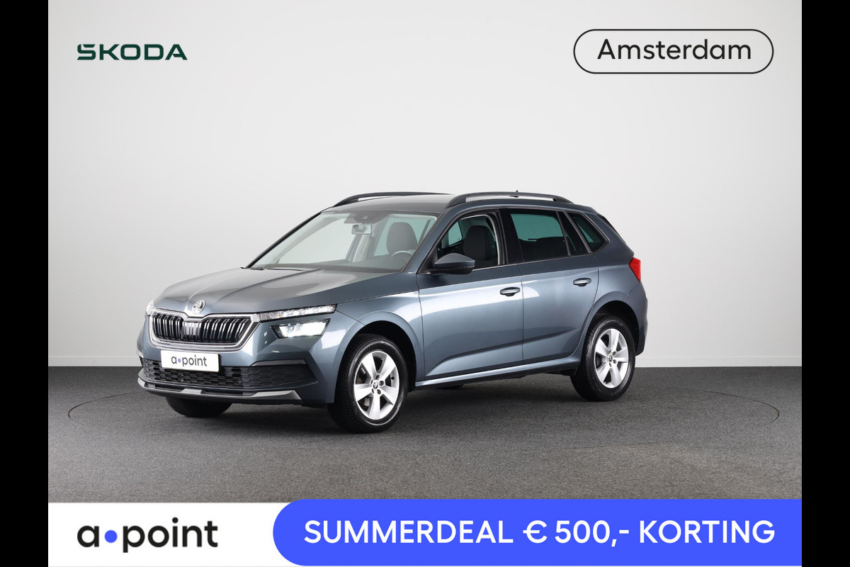 Škoda Kamiq 1.0 TSI Ambition 110 pk | Navigatie via App | Parkeersensoren achter | Cruise control | LED koplampen | Apple Carplay/Android Auto |