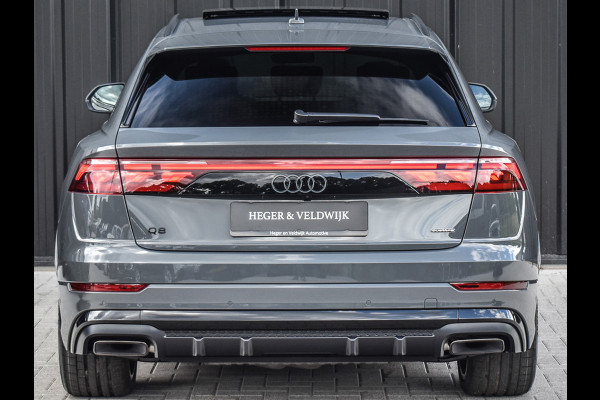 Audi Q8 60 TFSI e QUATTRO PRO LINE S COMPETITION | PANORAMADAK | BANG & OLUFSEN ADVANCED | S-SEATS | CARBON INLEG | HEAD-UP | 360 CAMERA