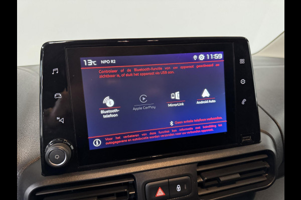 Citroën Berlingo 130PK Automaat L2 Navigatie Apple carplay/ Android Auto Cruise control Trekhaak parkeersensoren 3-Zits Euro6