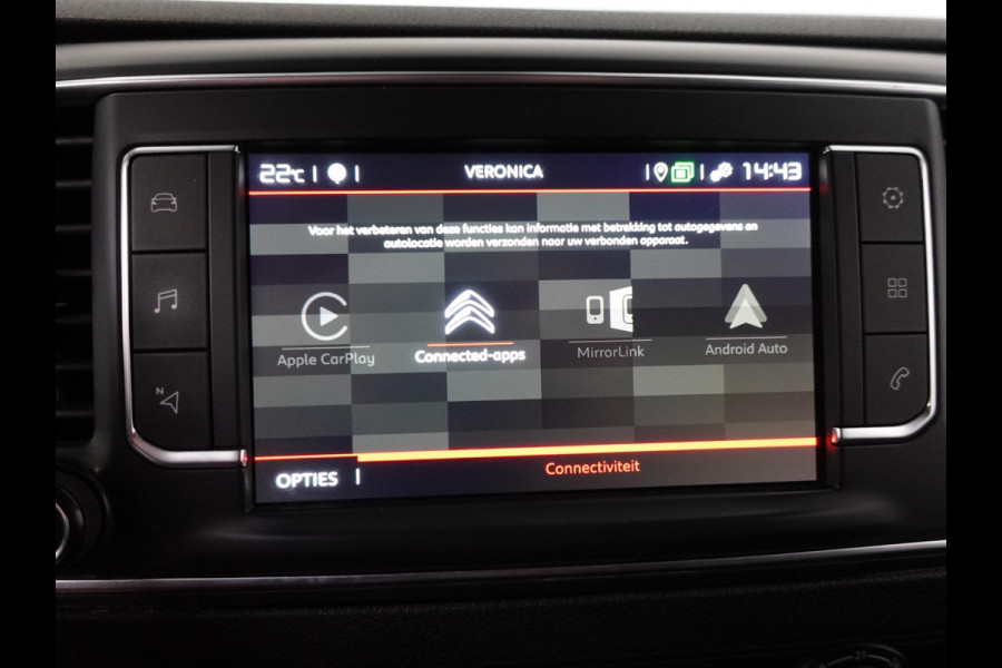 Citroën Jumpy 95PK Club L2 Navigatie Apple Carplay / Android Auto Cruise control Parkeersensoren Airco Euro6