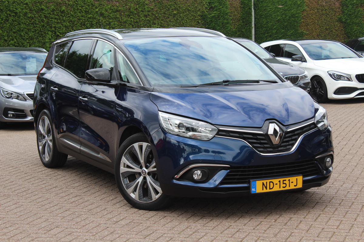 Renault Grand Scénic 1.2 TCe Intens 7p. / Trekhaak / Camera / Navigatie / 20'' / Half leder / Keyless / Dodehoek / Cruise Control