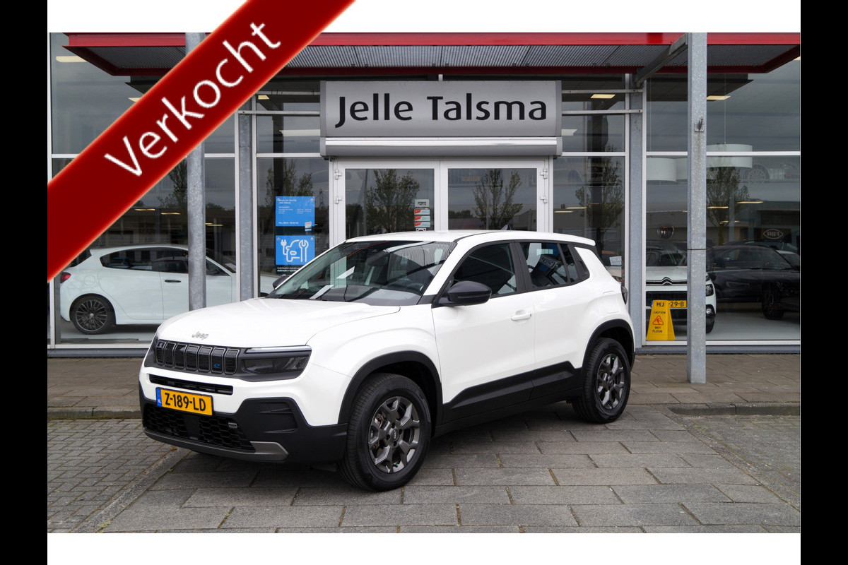 Jeep Avenger Longitude 54 kWh Navigatie | Stoelverwarming | Apple/ Android Carplay