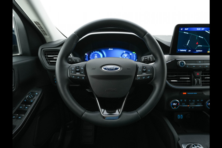 Ford Kuga 2.5 PHEV Titanium X (INCL-BTW) *LEATHER-MICROFIBRE | FULL-LED | DIGI-COCKPIT | ADAPTIVE-CRUISE | BLINDSPOT | PARK-PILOT | CAMERA | NAVI-FULLMAP | HEATED-COMFORT-SEATS | CARPLAY | DAB | LANE-ASSIST | 17"ALU*