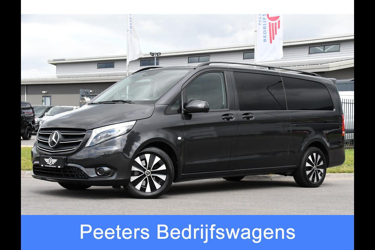 Mercedes-Benz Vito 116 CDI L3 PB Edition Cruise, Camera, Carplay, 164pk, 2 x Schuifdeur, LED, Stoelverwarming, Automaat, Uniek! Mercedes-Benz Vito 116 CDI L3 PB Edition Cruise, Camera, Carplay, 164pk, 2 x Schuifdeur, LED, Stoelverwarming, Automaat, Uniek!