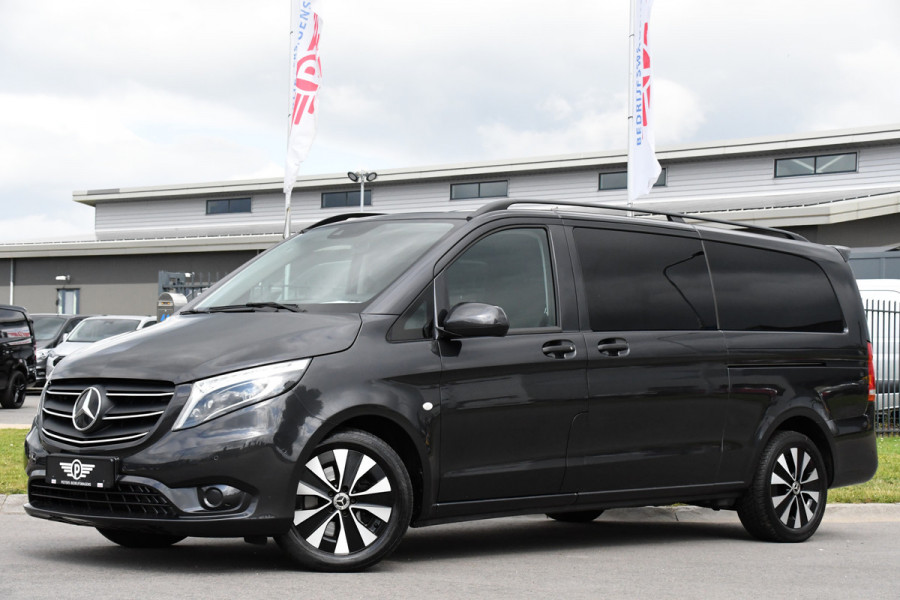 Mercedes-Benz Vito 116 CDI L3 PB Edition Cruise, Camera, Carplay, 164pk, 2 x Schuifdeur, LED, Stoelverwarming, Automaat, Uniek!