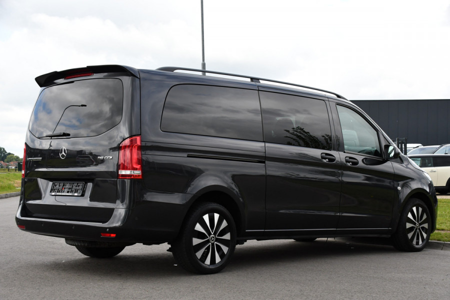 Mercedes-Benz Vito 116 CDI L3 PB Edition Cruise, Camera, Carplay, 164pk, 2 x Schuifdeur, LED, Stoelverwarming, Automaat, Uniek!