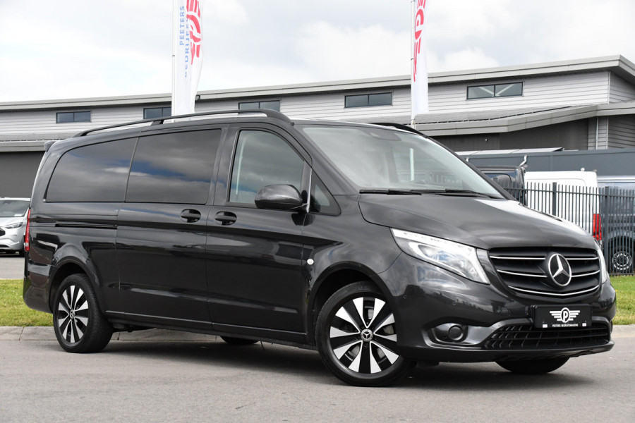 Mercedes-Benz Vito 116 CDI L3 PB Edition Cruise, Camera, Carplay, 164pk, 2 x Schuifdeur, LED, Stoelverwarming, Automaat, Uniek!