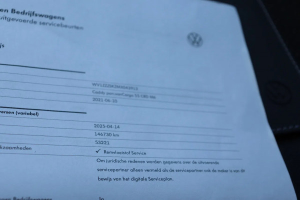 Volkswagen Caddy 2.0 TDI l AIRCO l CRUISE CONTROL l DEALER ONDERHOUDEN