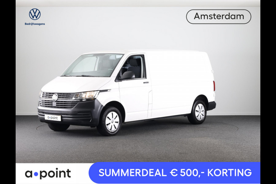 Volkswagen Transporter 2.0 TDI L2H1 28 150 pk | Airo | Trekhaak | Parkeersensoren | Elektr. spiegels (inklapbaar) |