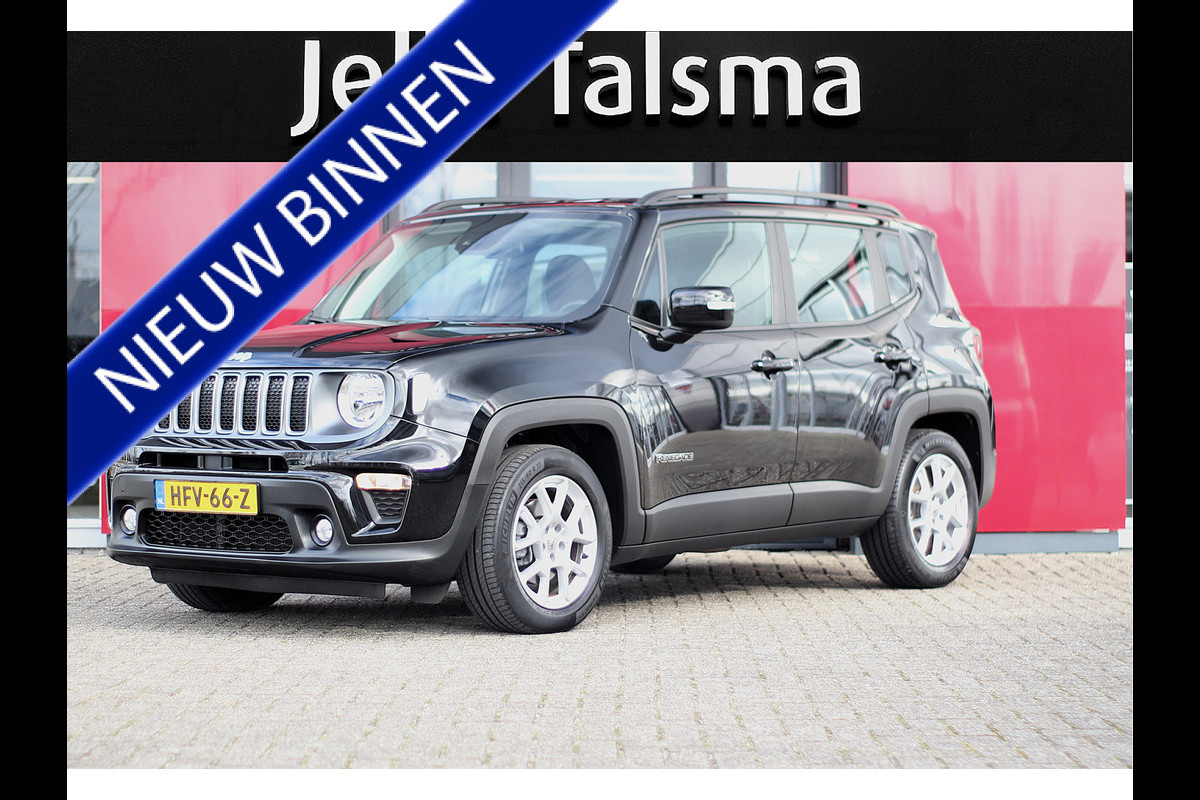 Jeep Renegade 1.5T e-Hybrid Limited | Apple/Android CarPlay | Parkeersensoren | Cruise control Jeep Renegade 1.5T e-Hybrid Limited | Apple/Android CarPlay | Parkeersensoren | Cruise control
