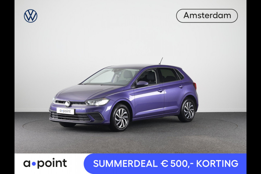 Volkswagen Polo 1.0 TSI Life Business 95 pk | Verlengde garantie | Navigatie | Parkeersensoren | Achteruitrijcamera | Adaptieve cruise control | LED koplampen |