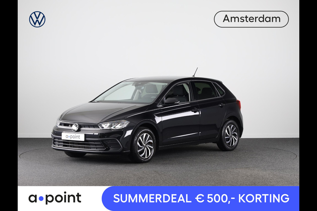 Volkswagen Polo 1.0 TSI Life Edition 95 pk Automaat (DSG) | Verlengde garantie | Navigatie via App | Parkeersensoren achter | Achteruitrijcamera | Apple Carplay/Android Auto | LED koplampen |