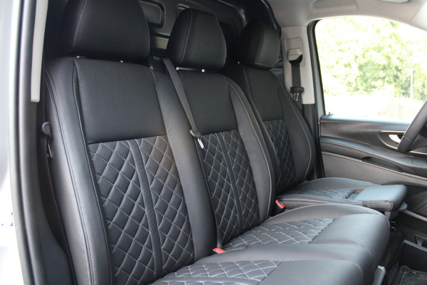 Mercedes-Benz Vito 116 CDI L3 Pro XL 164pk - Multi Beam LED - Leder - Dodehoek - Side Bars - Night Pack - Carplay - Rijklaar