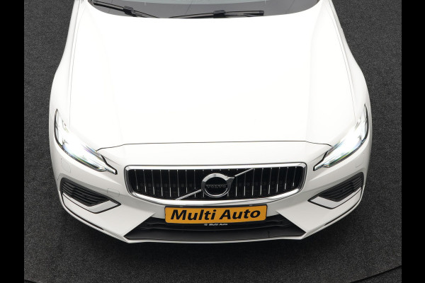 Volvo V60 T6 Recharge AWD Inscription Plug In Hybrid 340pk Dealer O.H. PHEV | Panodak | Lederen Sportstoelen Memory | Trekhaak af Fabriek | Harman Kardon | Navigatie | Apple Carplay | Acam | L.M. 19" | Stoel & Stuurverwarming | DAB | Virtual |