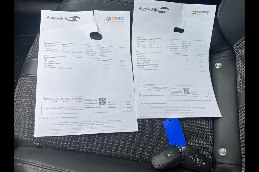Peugeot 208 1.2 PureTech GT-Line RIJKLAARPRIJS INCL. 12MND BOVAG GARANTIE | TOP ONDERHOUDEN