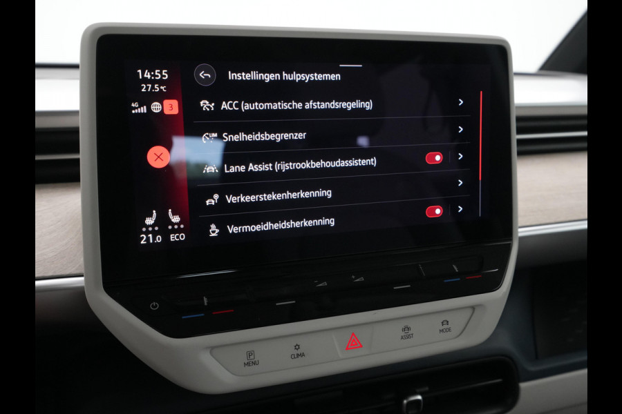 Volkswagen ID. Buzz (1) (geel) Pro Advantage Elektromotor 150 kW (204 pk) 2988 mm Elektrische aandrijving RWD Navigatie Adaptive cruise control Matrix LED koplampen