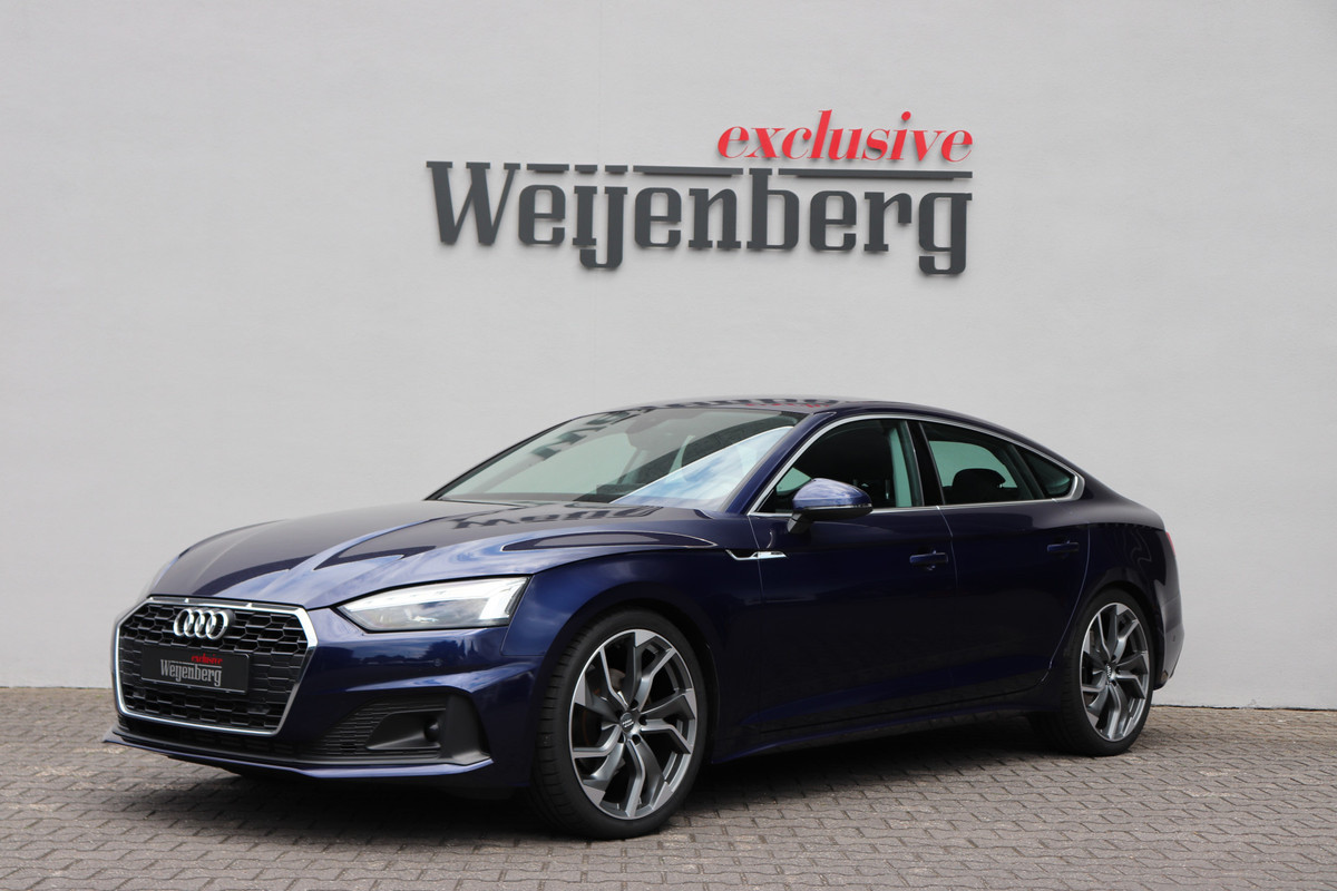 Audi A5 Sportback 35 TFSI Virtual Matrix Trekhaak 20" Audi A5 Sportback 35 TFSI Virtual Matrix Trekhaak 20"