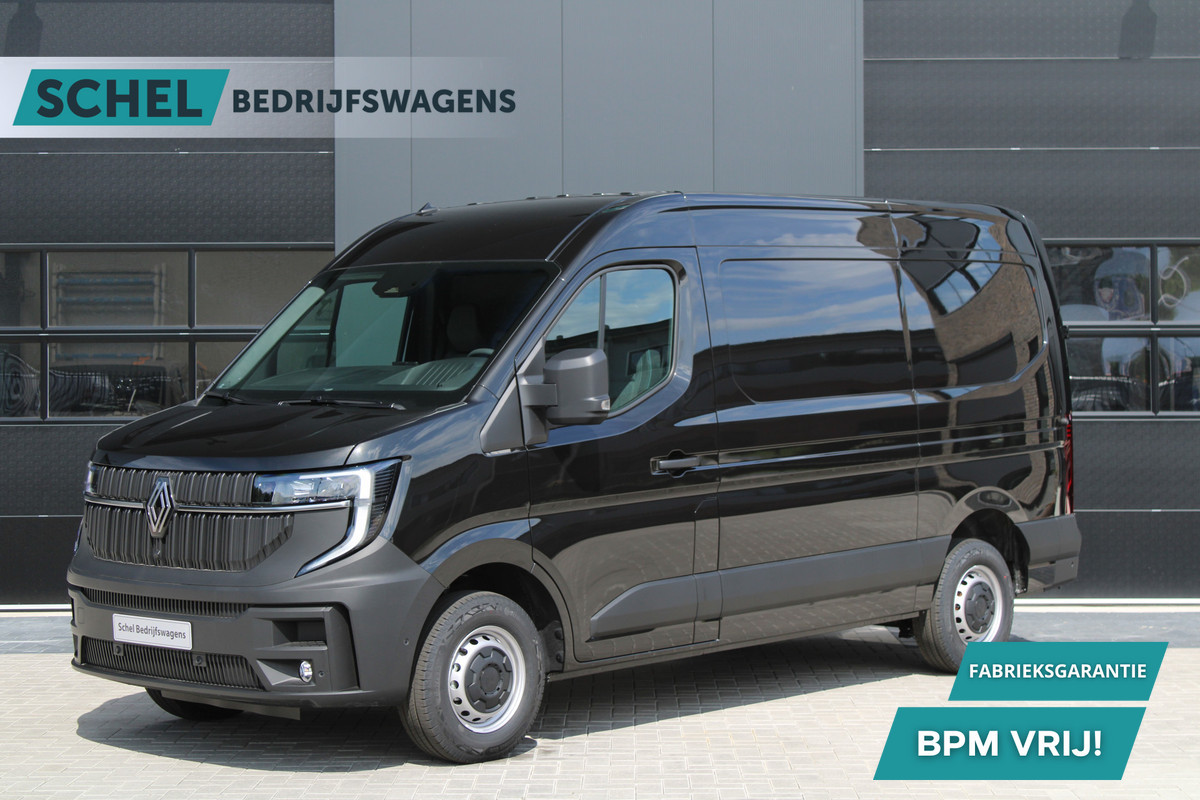 Renault Master T35 2.0 dCi 170pk L2H2 Extra - Navigatie - Camera - 270 gr deuren - Parkeersensoren - Draadloos laden - Rijklaar Renault Master T35 2.0 dCi 170pk L2H2 Extra - Navigatie - Camera - 270 gr deuren - Parkeersensoren - Draadloos laden - Rijklaar
