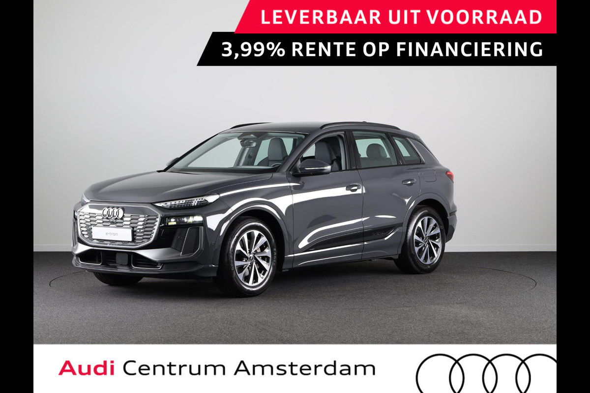 Audi Q6 Advanced edition e-tron perf 225kW/306pk 100Kwh Ha Tech Plus pakket, sportstoelen met leder, bumpers in kleur carrosserie, omgevingscamera's, adaptive cruise control, verwarmbare voorstoelen en achterbank Audi Q6 Advanced edition e-tron perf 225kW/306pk 100Kwh Ha Tech Plus pakket, sportstoelen met leder, bumpers in kleur carrosserie, omgevingscamera's, adaptive cruise control, verwarmbare voorstoelen en achterbank