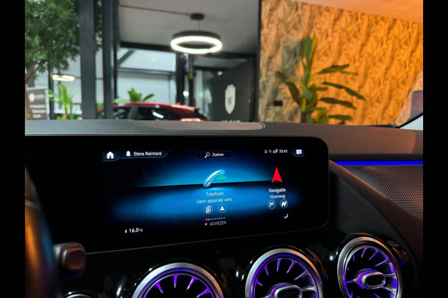 Mercedes-Benz B-Klasse 180 Business Solution Garantie Camera CarPlay PDC Sfeer Leder Lane Cruise Clima Navi Led Dab Rijklaar