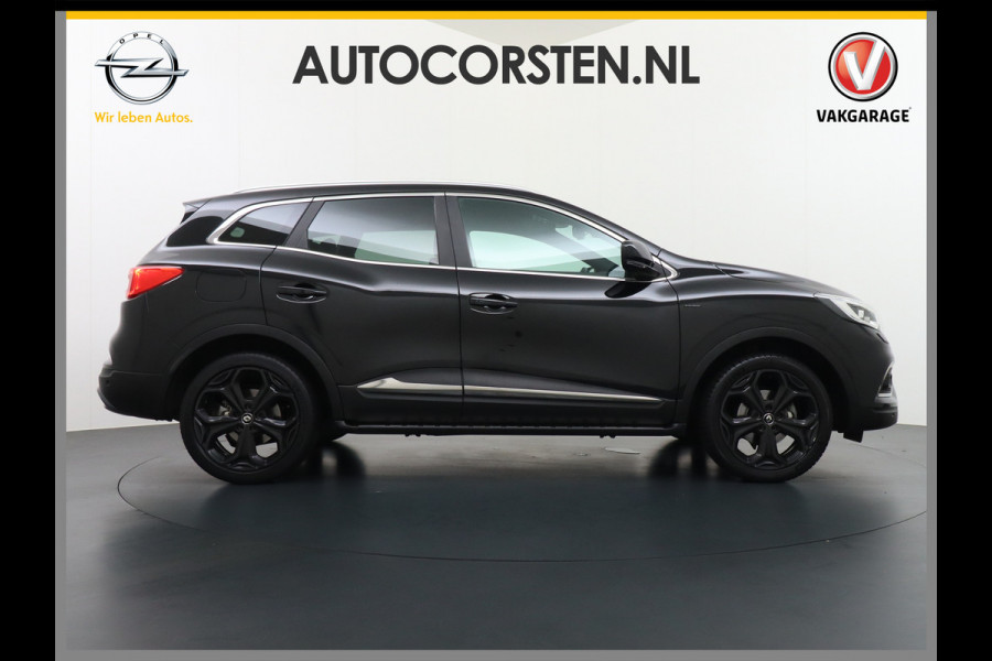 Renault Kadjar T160PK AUT-7 Black-Edition Navi Camera Apple Carplay/Android Elektr-Verst+Leer/Alcantara-Sport-Stoel+Verwarmd LED 19" Bose®-Soun Regen-Lichtsensor+VoorruitVerwarmd Blind spot warning Easy park assist 1.500Kg Trekvermogen 100% Dealeronderhouden EURO6 Orig.NLse Auto € 39.000 nieuw!
