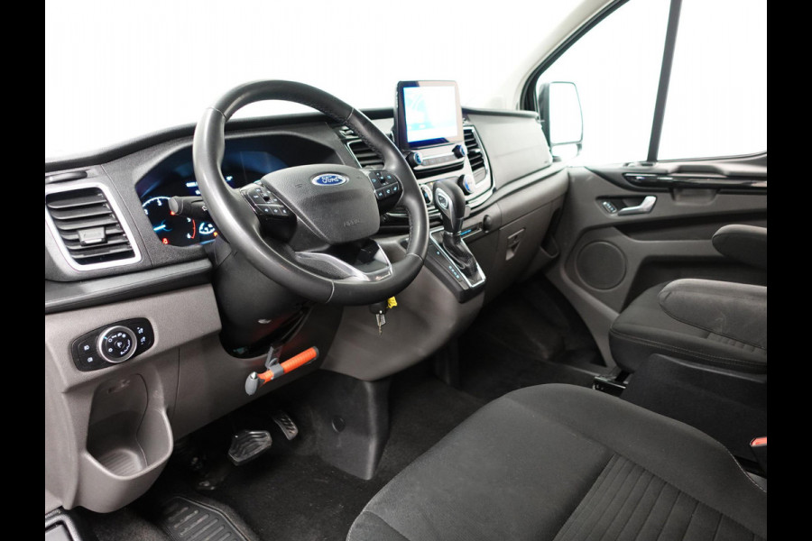 Ford Transit Custom 130pk Automaat L2H1 Limited Dubbele Cabine 2x Schuifdeur Raptor Edition Navigatie Airco Cruise control Trekhaak parkeersensoren