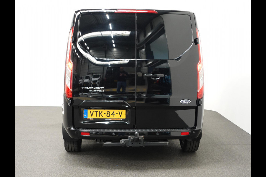 Ford Transit Custom 130pk Automaat L2H1 Limited Dubbele Cabine 2x Schuifdeur Raptor Edition Navigatie Airco Cruise control Trekhaak parkeersensoren