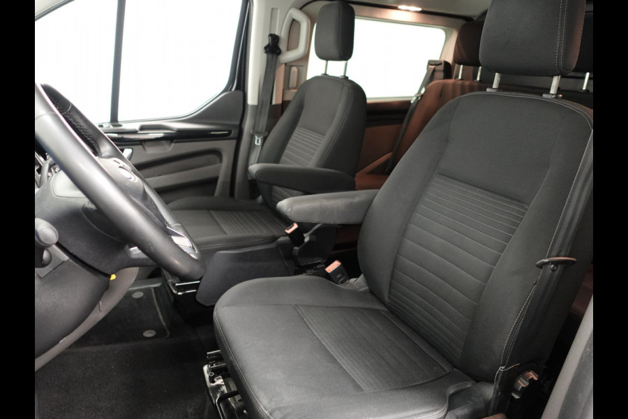 Ford Transit Custom 130pk Automaat L2H1 Limited Dubbele Cabine 2x Schuifdeur Raptor Edition Navigatie Airco Cruise control Trekhaak parkeersensoren