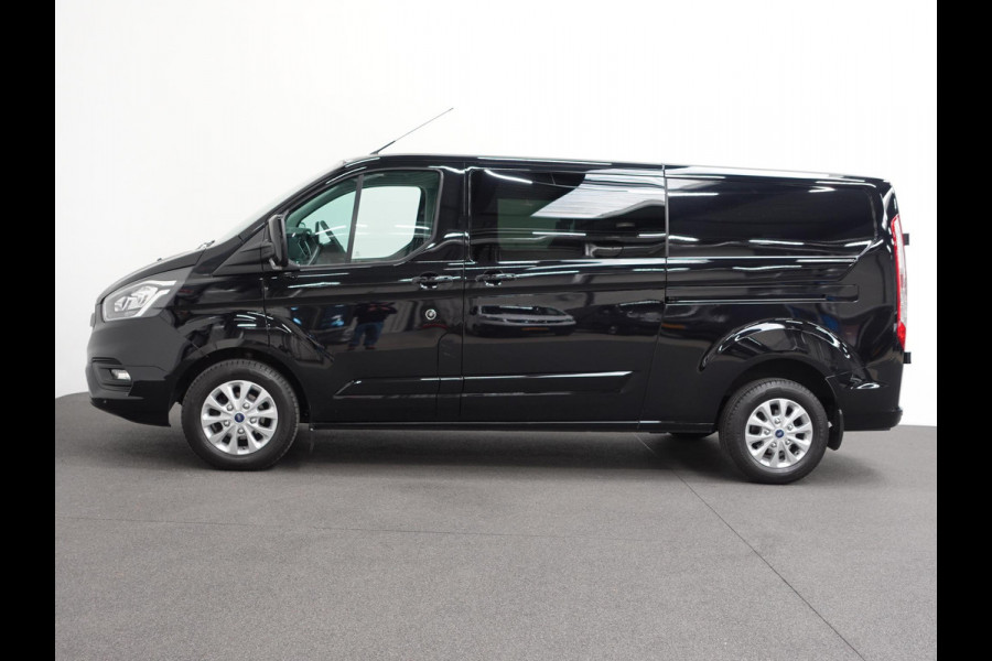 Ford Transit Custom 130pk Automaat L2H1 Limited Dubbele Cabine 2x Schuifdeur Raptor Edition Navigatie Airco Cruise control Trekhaak parkeersensoren