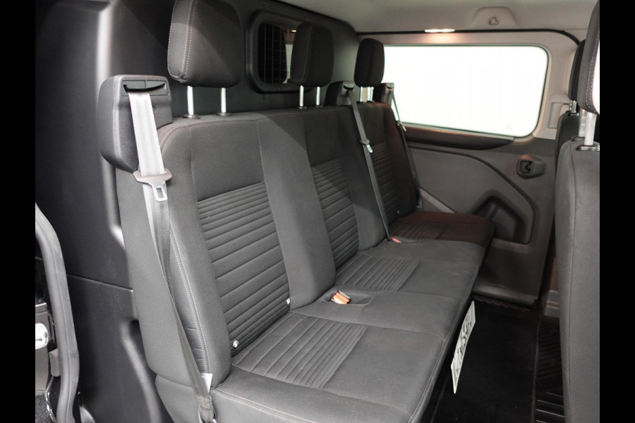 Ford Transit Custom 130pk Automaat L2H1 Limited Dubbele Cabine 2x Schuifdeur Raptor Edition Navigatie Airco Cruise control Trekhaak parkeersensoren