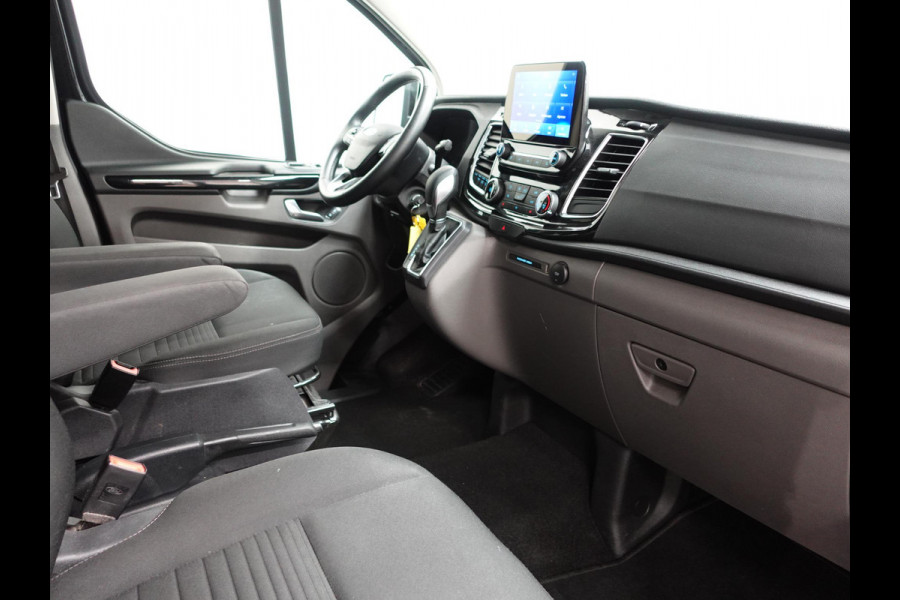 Ford Transit Custom 130pk Automaat L2H1 Limited Dubbele Cabine 2x Schuifdeur Raptor Edition Navigatie Airco Cruise control Trekhaak parkeersensoren
