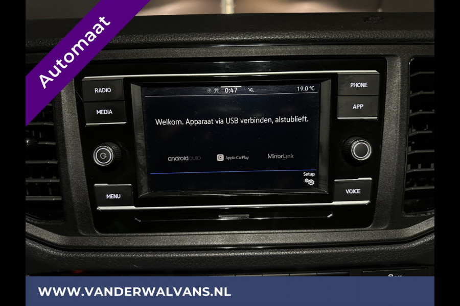 Volkswagen Crafter 2.0 TDI 140 pk Automaat L4H3 L3H2 Euro6 Airco | Camera | Apple Carplay Android Auto, Chauffeursstoel, Stoelverwarming, 3000kg Trekhaak