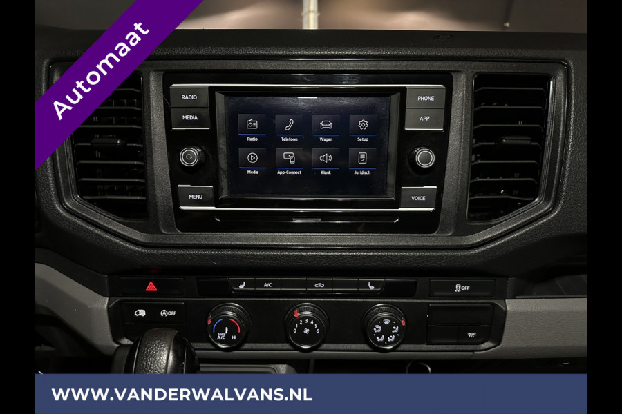 Volkswagen Crafter 2.0 TDI 140 pk Automaat L4H3 L3H2 Euro6 Airco | Camera | Apple Carplay Android Auto, Chauffeursstoel, Stoelverwarming, 3000kg Trekhaak