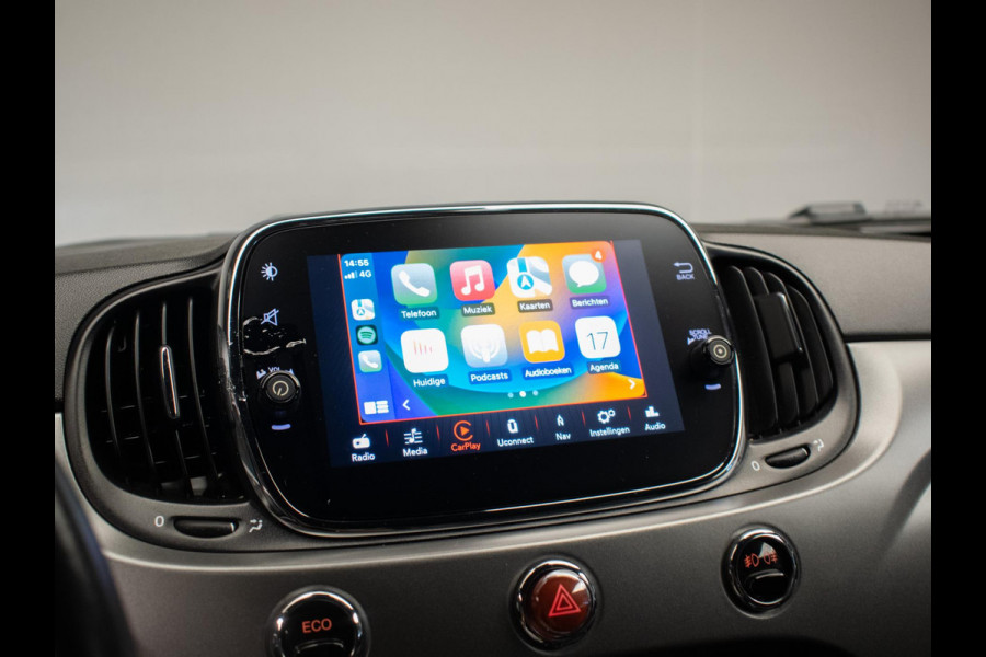 Fiat 500 0.9 TwinAir Lounge Sport (APPLE CARPLAY,SPORTPAKKET,NAVI,CLIMATE,CRUISE,SPORTSTOELEN,BLUETOOTH,GETINT,NETTESTAAT)