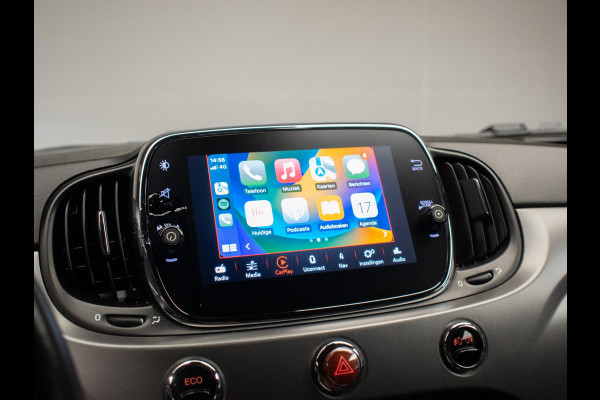 Fiat 500 0.9 TwinAir Lounge Sport (APPLE CARPLAY,SPORTPAKKET,NAVI,CLIMATE,CRUISE,SPORTSTOELEN,BLUETOOTH,GETINT,NETTESTAAT)