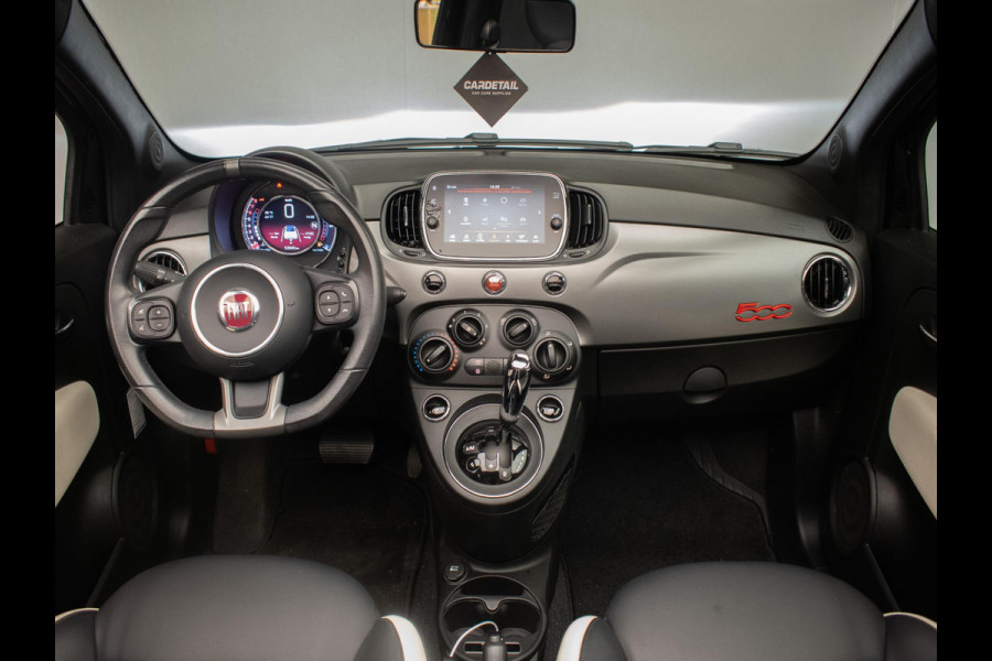 Fiat 500 0.9 TwinAir Lounge Sport (APPLE CARPLAY,SPORTPAKKET,NAVI,CLIMATE,CRUISE,SPORTSTOELEN,BLUETOOTH,GETINT,NETTESTAAT)