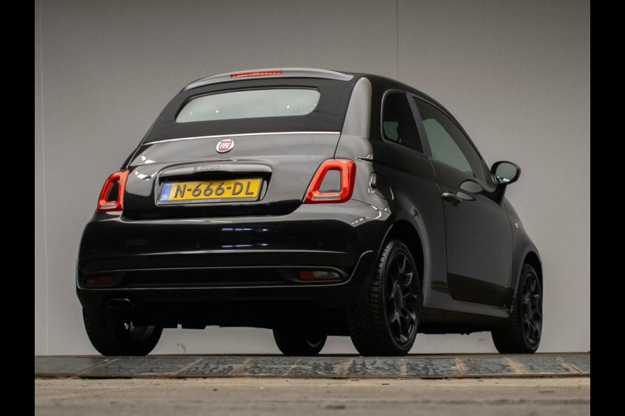 Fiat 500 0.9 TwinAir Lounge Sport (APPLE CARPLAY,SPORTPAKKET,NAVI,CLIMATE,CRUISE,SPORTSTOELEN,BLUETOOTH,GETINT,NETTESTAAT)