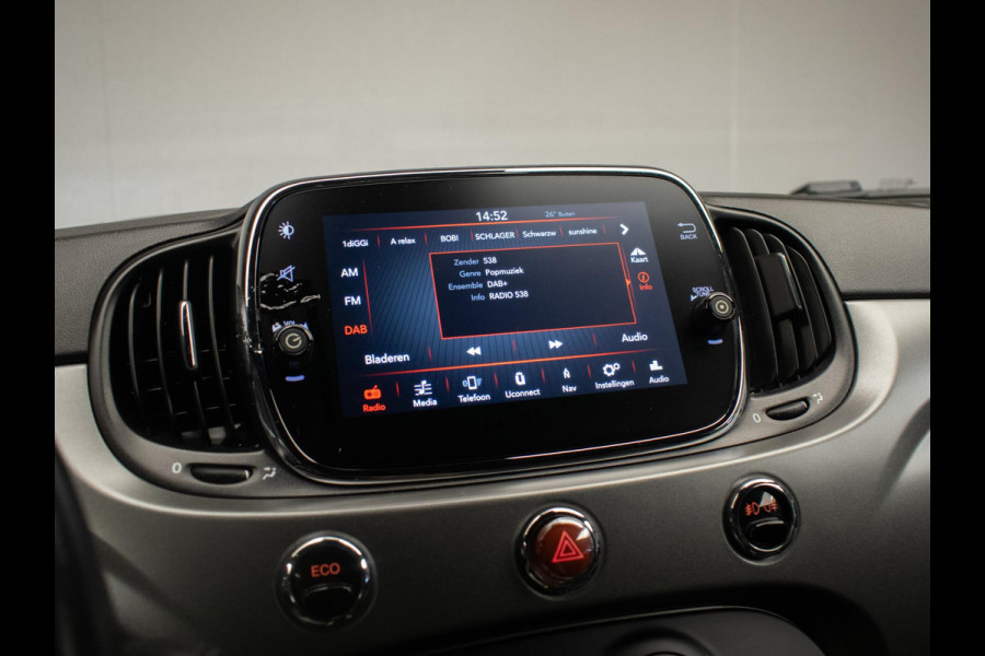 Fiat 500 0.9 TwinAir Lounge Sport (APPLE CARPLAY,SPORTPAKKET,NAVI,CLIMATE,CRUISE,SPORTSTOELEN,BLUETOOTH,GETINT,NETTESTAAT)