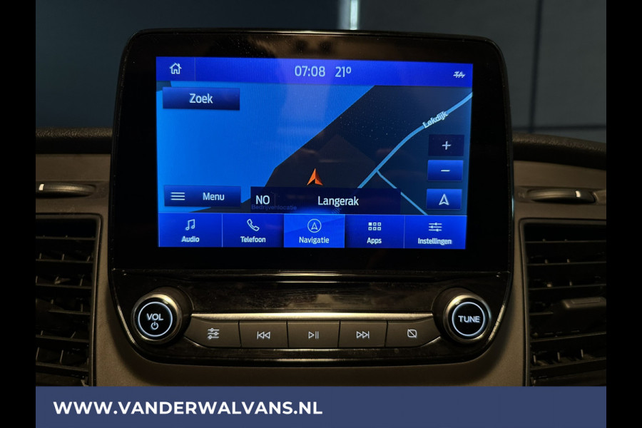 Ford Transit Custom 2.0 TDCI 130pk L2H1 Euro6 Airco | Camera | Navigatie | LED | Apple Carplay | Android Auto Cruisecontrol, Stoelverwarming, Verwarmde voorruit, Parkeersensoren, Bijrijdersbank, 2800kg trekvermogen